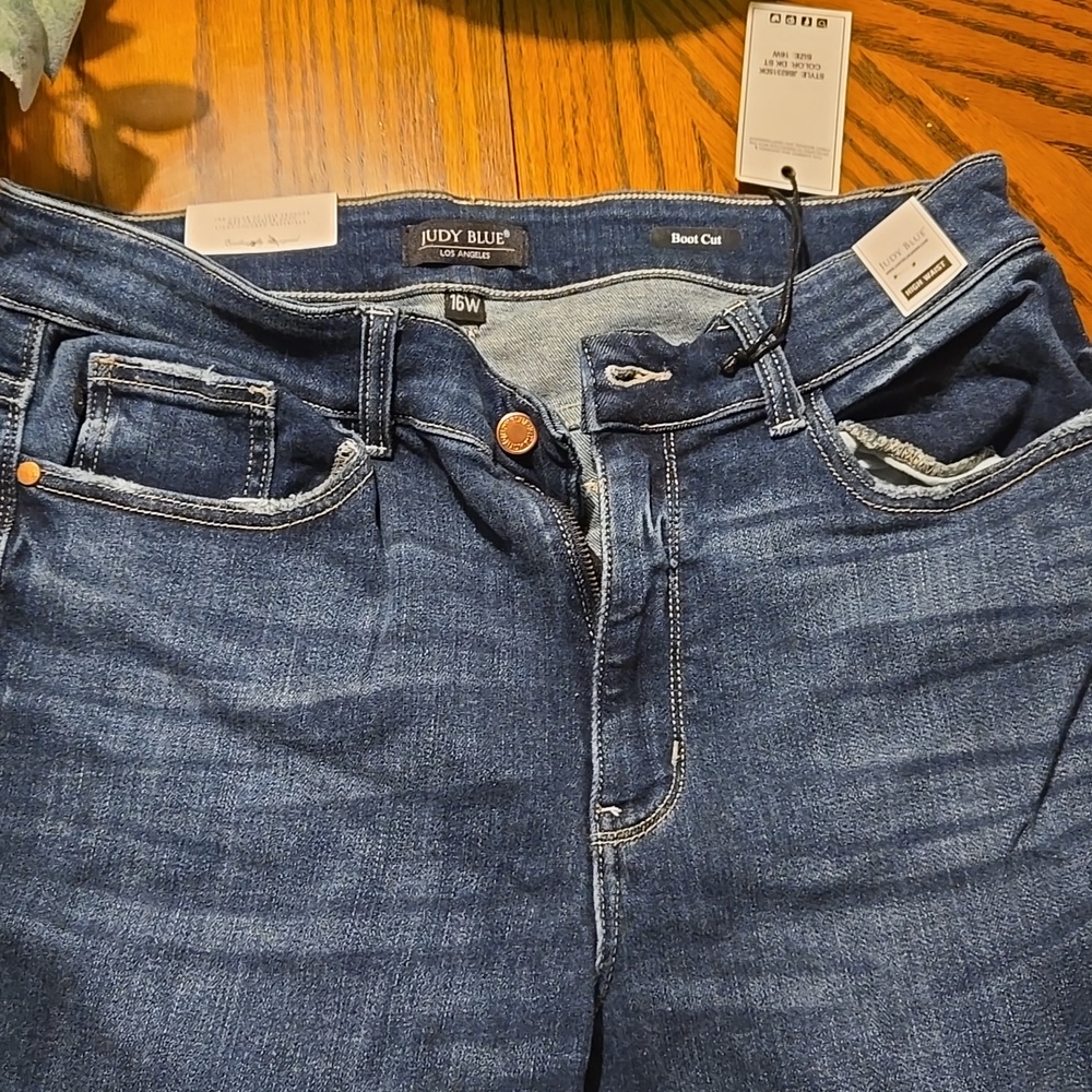 judy blue jeans boot cut 16w high waist